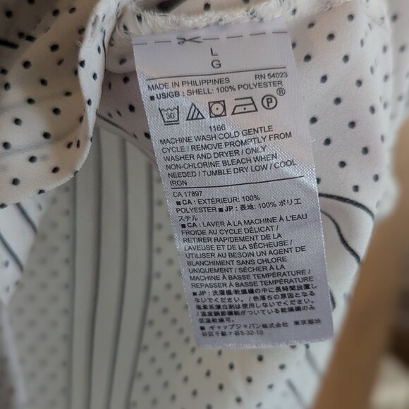 Banana Republic Classic Drapey Shirt Size Large - Picture 4 of 11